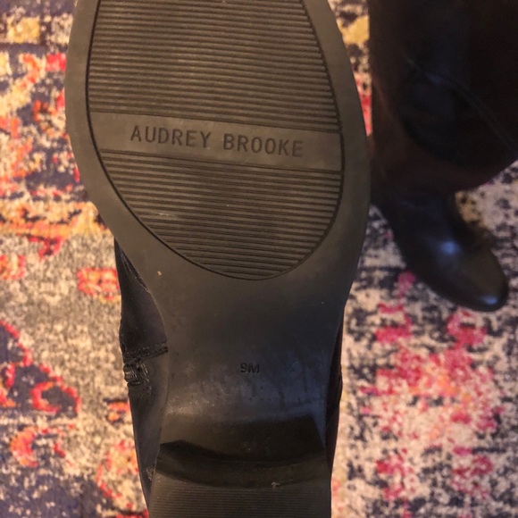 Like New! Audrey Brooke Tall Black Riding Boots - Picture 6 of 7